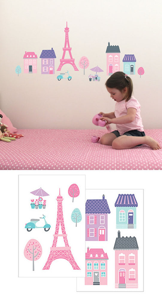 I Love Paris Wall Decals by Forwalls Cottonbox Pty Ltd