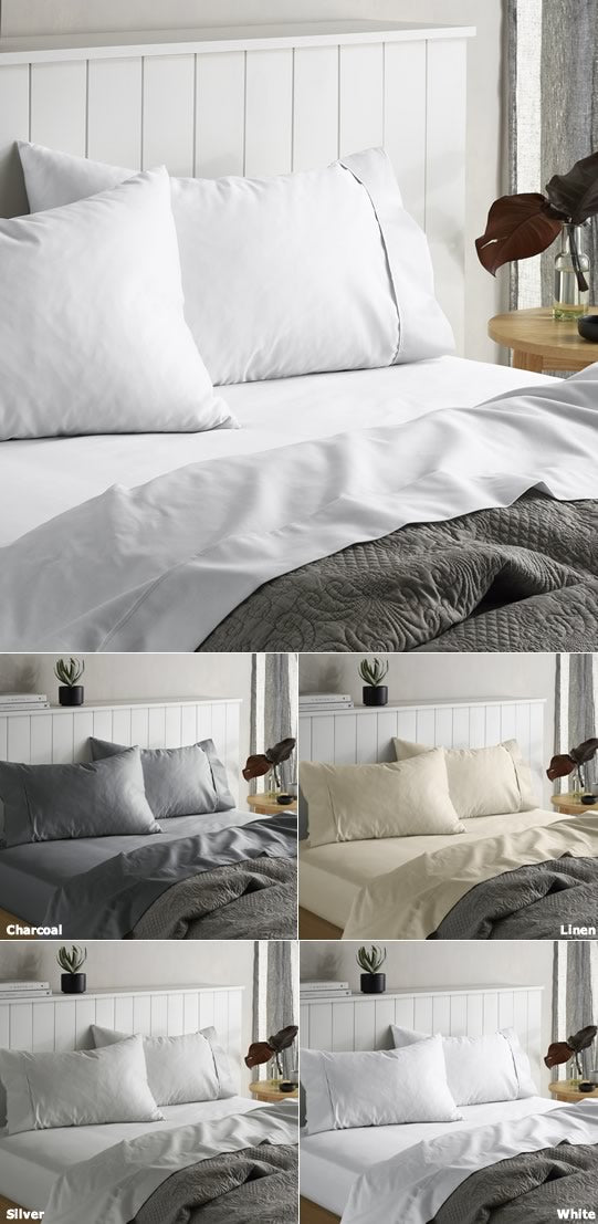 1500TC Cotton Rich Sheets by Accessorize Cottonbox Pty Ltd