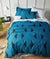 Aster Blue Quilt Cover Set by Accessorize