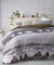 Bulla Burgundy Quilt Cover Set by Accessorize