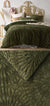 Carmen Olive Quilt Cover Set by Accessorize