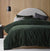 Forest Green Velvet Quilt Cover Set by Accessorize