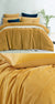 Gold Harmony Velvet Quilt Cover Set by Accessorize