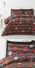 Kenzi Orange Quilt Cover Set by Accessorize
