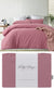 Washed Cotton Smokey Rose Quilt Cover Set by Accessorize