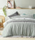 Linen Sage Quilt Cover Set And Sheets by Accessorize