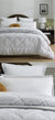 Waffle White Stripe Comforter Set by Accessorize