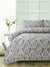 Wales Black Silver Comforter Set by Accessorize