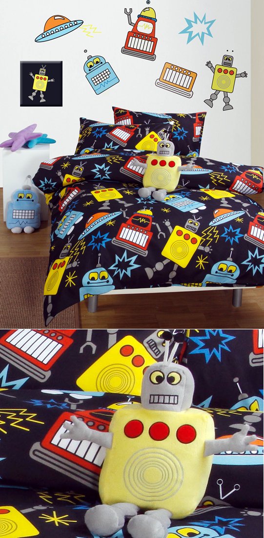 Robots Sticker Set by Happy Kids – Cottonbox Pty Ltd