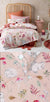 Story Time Pink Quilt Cover Set by Happy Kids