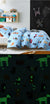 Woof Glow In The Dark Quilt Cover Set by Happy Kids