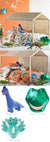 Dinotopia Quilt Cover Set by Hiccups