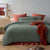 Stone Washed Cotton Sage Bed Linen Range by Accessorize