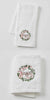Floral Bee Towels by Inner Spirit