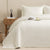 Ivory Willow Bedspread by Classic Quilts