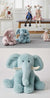 Aqua Elephant Plush Large by Jiggle & Giggle