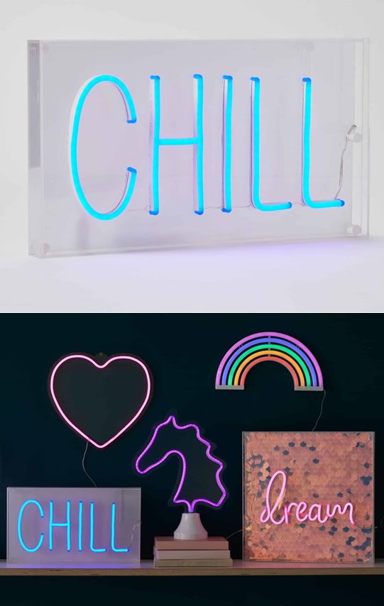 Led Light Cill Chill LED Neon Light 2 PACK by Jiggle & Giggle – Cottonbox Pty Ltd