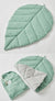 Green Leaf Muslin Playmat by Jiggle & Giggle