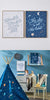 Starry Night Wall Art Set by Jiggle & Giggle