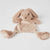 Taupe Bunny Comforter by Jiggle & Giggle