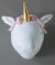 Unicorn Head Wall Hanging by Jiggle & Giggle