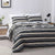 Brighton Charcoal Quilt Cover Set by Jason Commercial