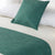 Linen Look Bed Runners And Cushions Teal by Jason Commercial