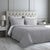 Studio Stripe Silver Quilt Cover Set by Jason Commercial