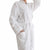 Waffle Bath Robe White by Jason Commercial