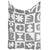 Abstract Taupe Throw by J Elliot