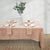 Linen Blush Table Linen by J Elliot