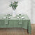 Linen Mint Table Linen by J Elliot