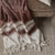 Marai Woven Throw Chocolate Multi by J Elliot