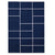Nadia Large Navy Rugs by J Elliot
