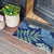 PVC Backed Coir Tropical Leaves Door Mat by J Elliot