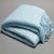 Ice Blue Acrylic Throw by Jiggle & Giggle