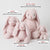 Pink Extra Large Bunny Plush 2 Pack by Jiggle & Giggle