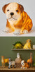 Bulldog Sculptured Light by Jiggle & Giggle