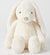 Cream Large Bunny Plush 2 Pack by Jiggle & Giggle