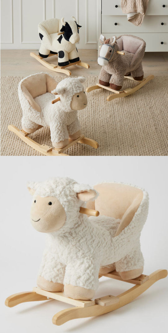 Sheep Rocking Toys Rocking Sheep by Jiggle & Giggle – Cottonbox Pty Ltd