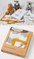 Mustard Grey Zig Zag Blankets by Jiggle & Giggle