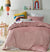 Velvet Pink Quilt Cover Set by Jiggle & Giggle