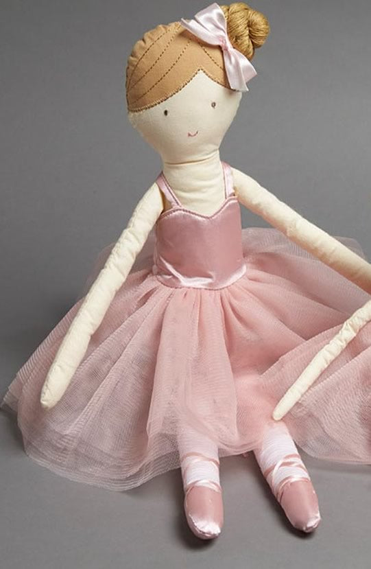 Pink Large Ballerina Doll by Jiggle & Giggle Cottonbox Pty Ltd