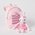 Buddy Backpack Bunny Plush 2 Pack by Jiggle & Giggle