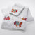 Rainbow Fish Towels by Jiggle & Giggle
