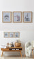 Framed Wall Art Small Animals by Jiggle & Giggle