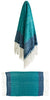 Chevron Teal Throw by Kas