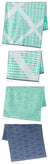 Mason Aqua Towels by Kas