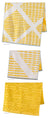 Mason Mustard Towels by Kas