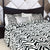 White Tiger Fur Quilt Cover Set by Kingtex